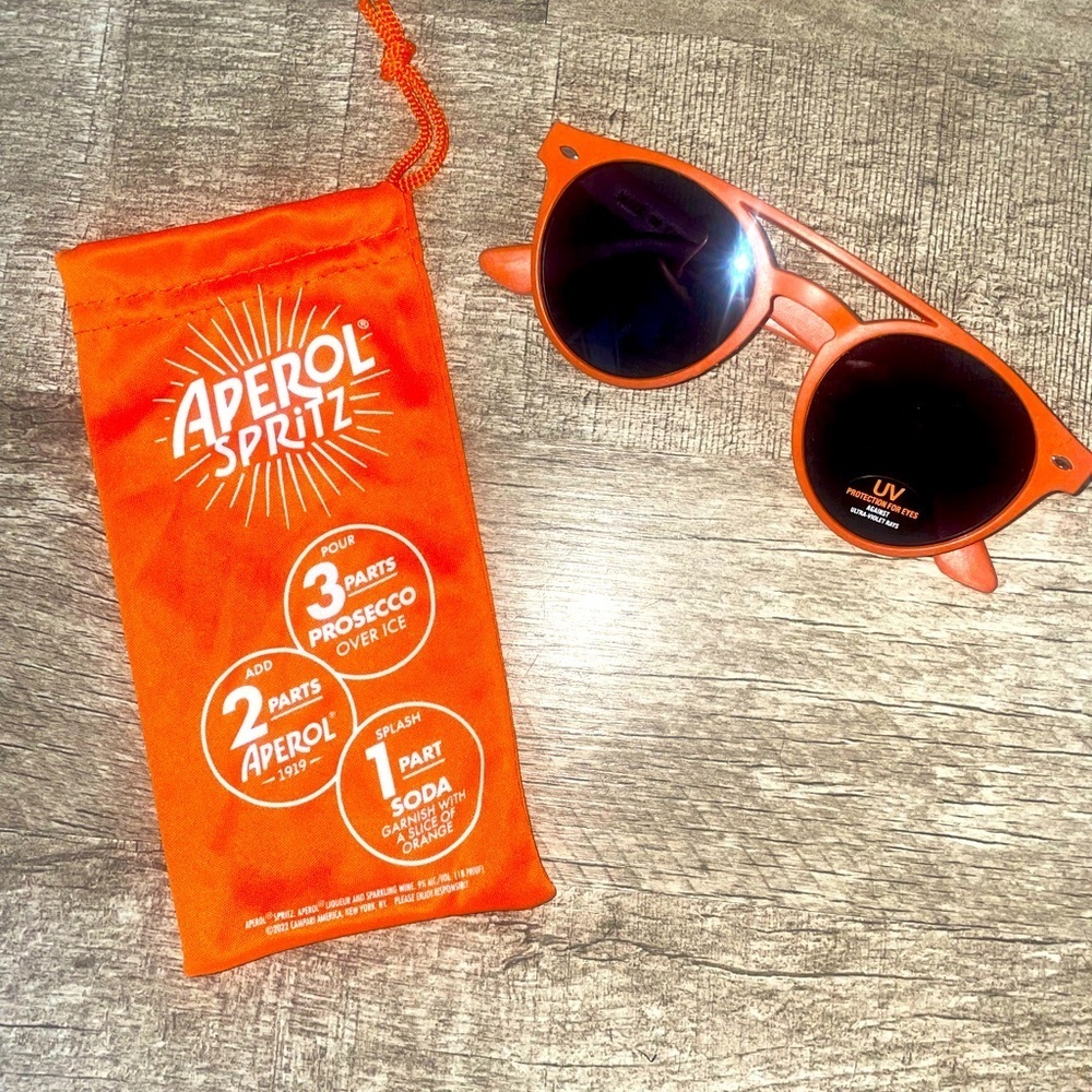 New Aperol Spritz Sunglasses